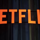 Pictured is the Netflix logo.